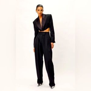 Ronny Kobo Collection Black Trousers